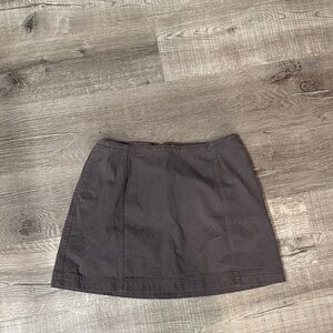 Melrose and Market Charcoal Mini Skirt